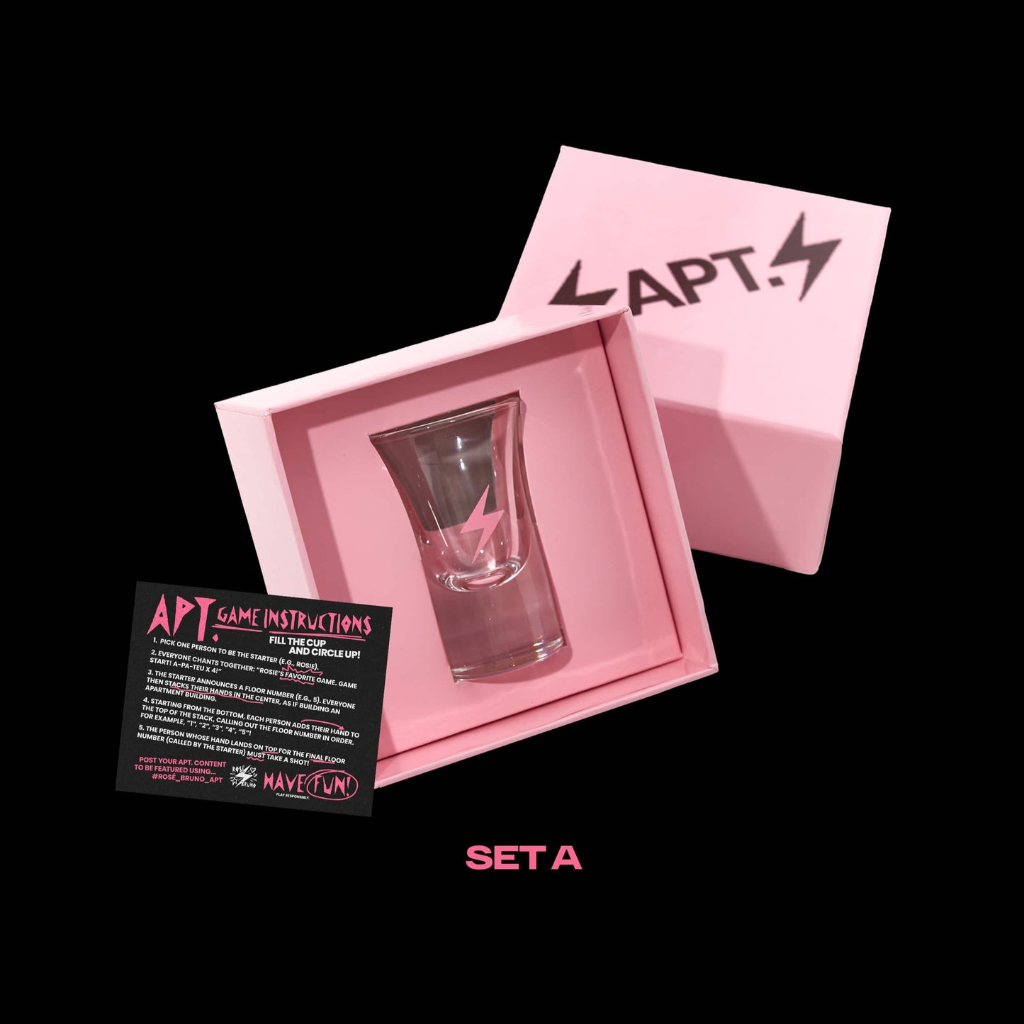 APT. shot glass game set