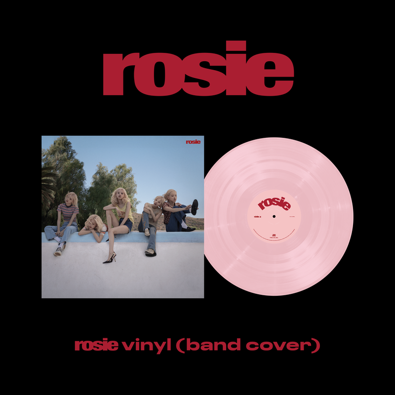 ROSE BAND COVER PINK レコード rosie vinyl (band cover) – ROSÉ