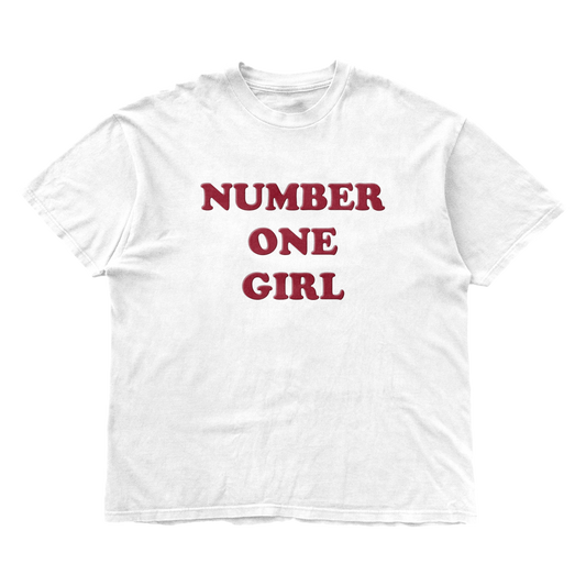number one girl t-shirt