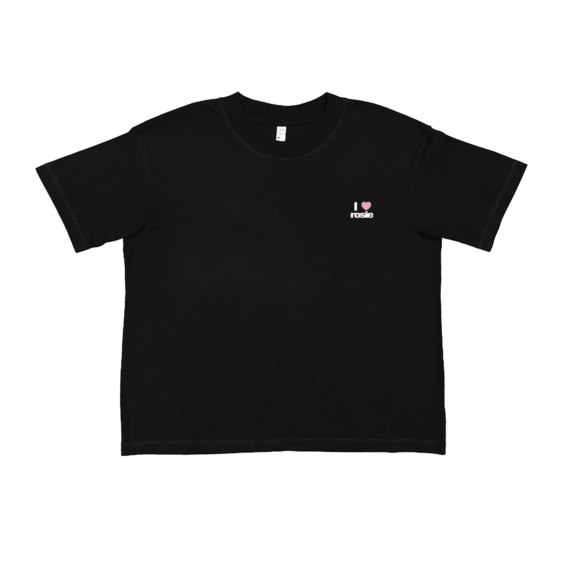 BLACKPINK ロゼ rosie ロージー ROSIE BLACK Tシャツ i heart rosie' black t-shirt – ROSÉ