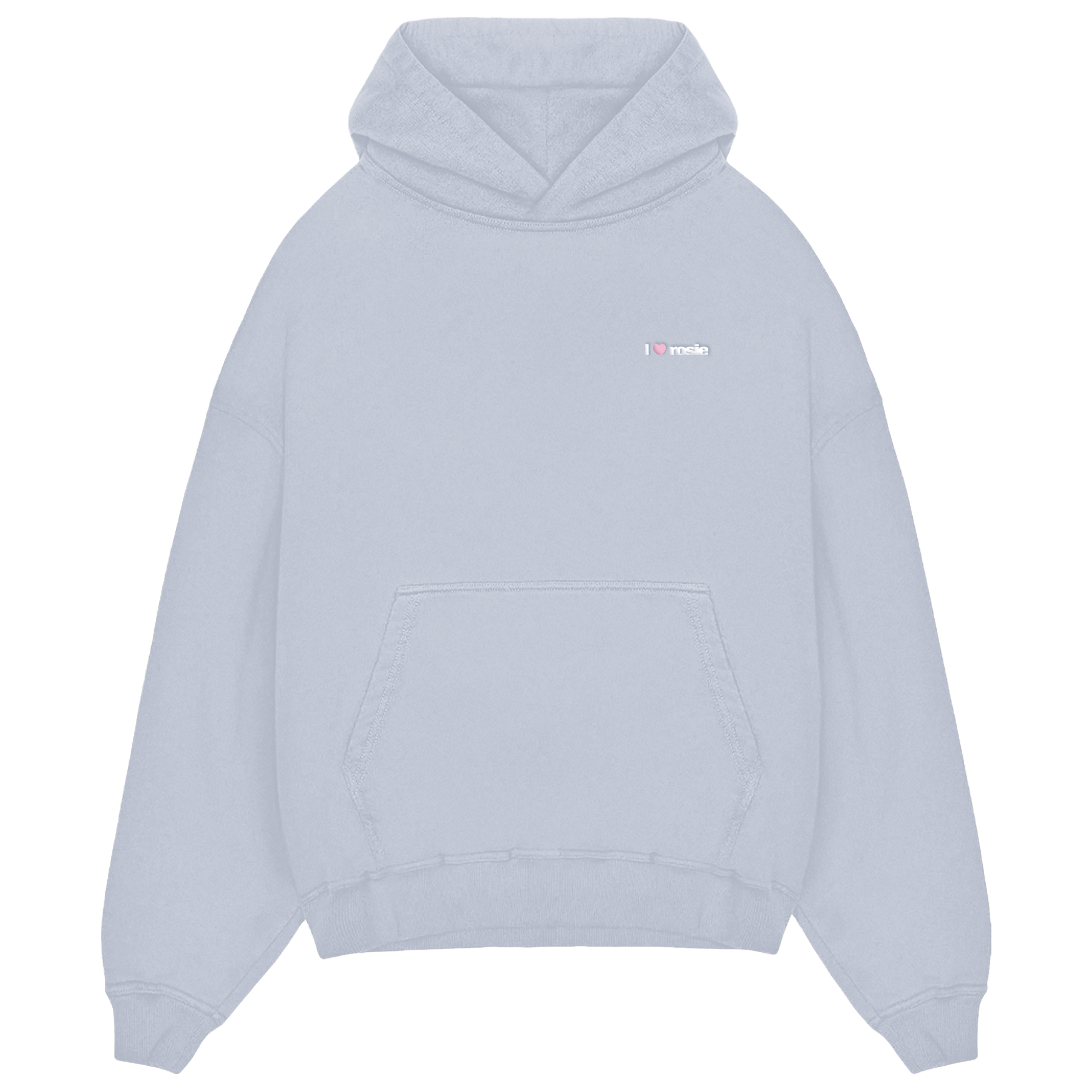 ‘i heart rosie’ icy hoodie