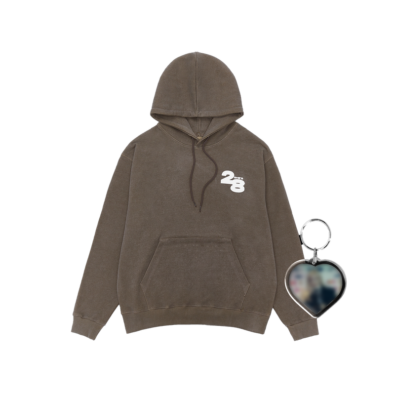 She's 28 Hoodie - Chocolate