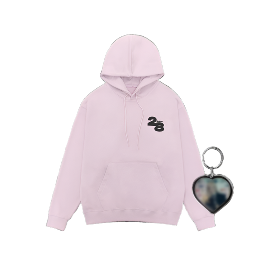 She's 28 Hoodie - Pink
