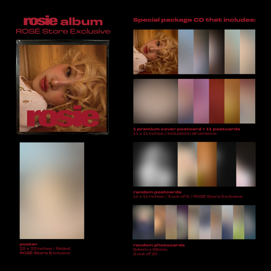 rosie album (rosé store exclusive)