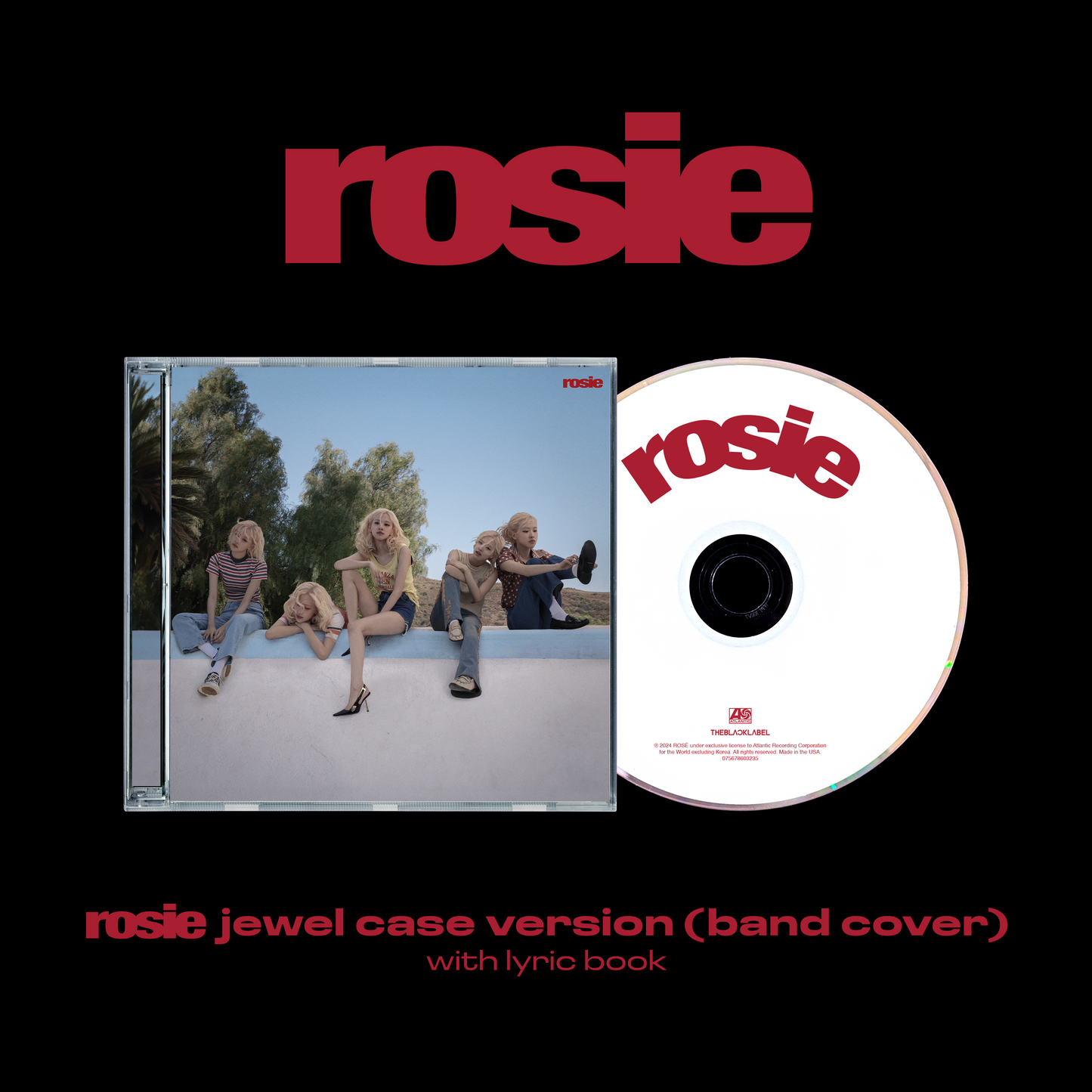 rosie jewel case version (band cover) – ROSÉ
