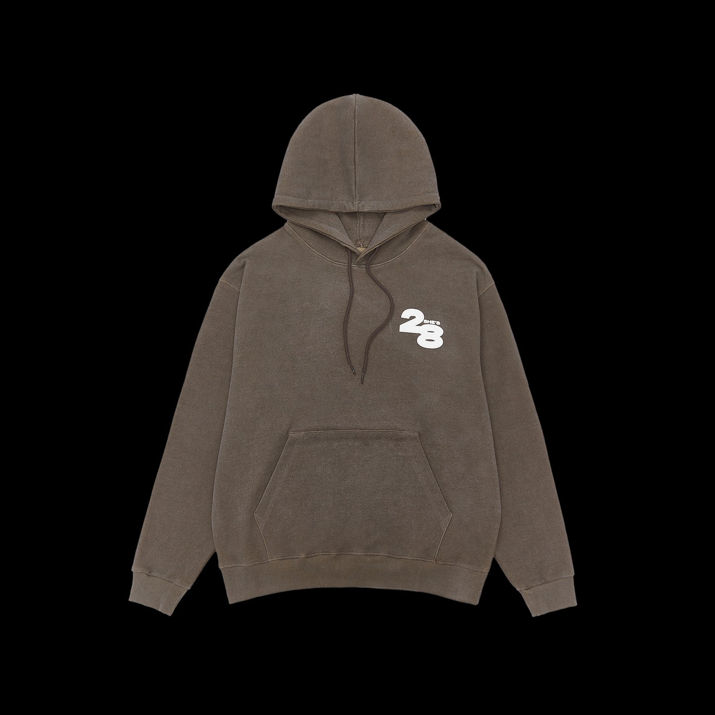 She's 28 Hoodie - Chocolate