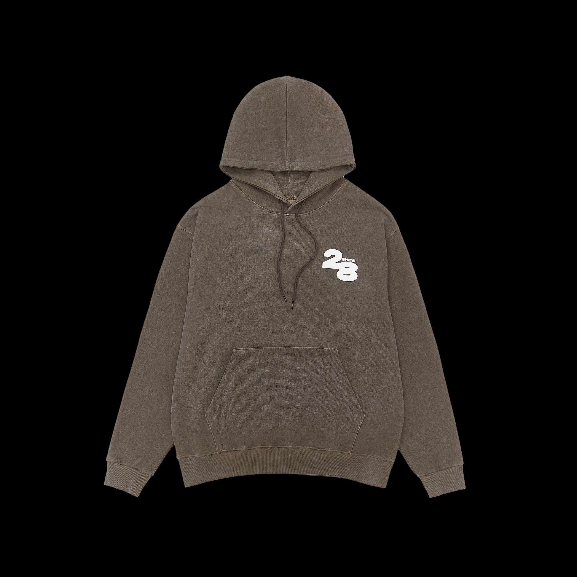 BLACKPINK ROSE ロゼ She's 28 Hoodie - Pink ROSÉ - 'I ♡ ROSIE' ICY HOODIE SHE'S '28' HOODIE (PINK VERSION