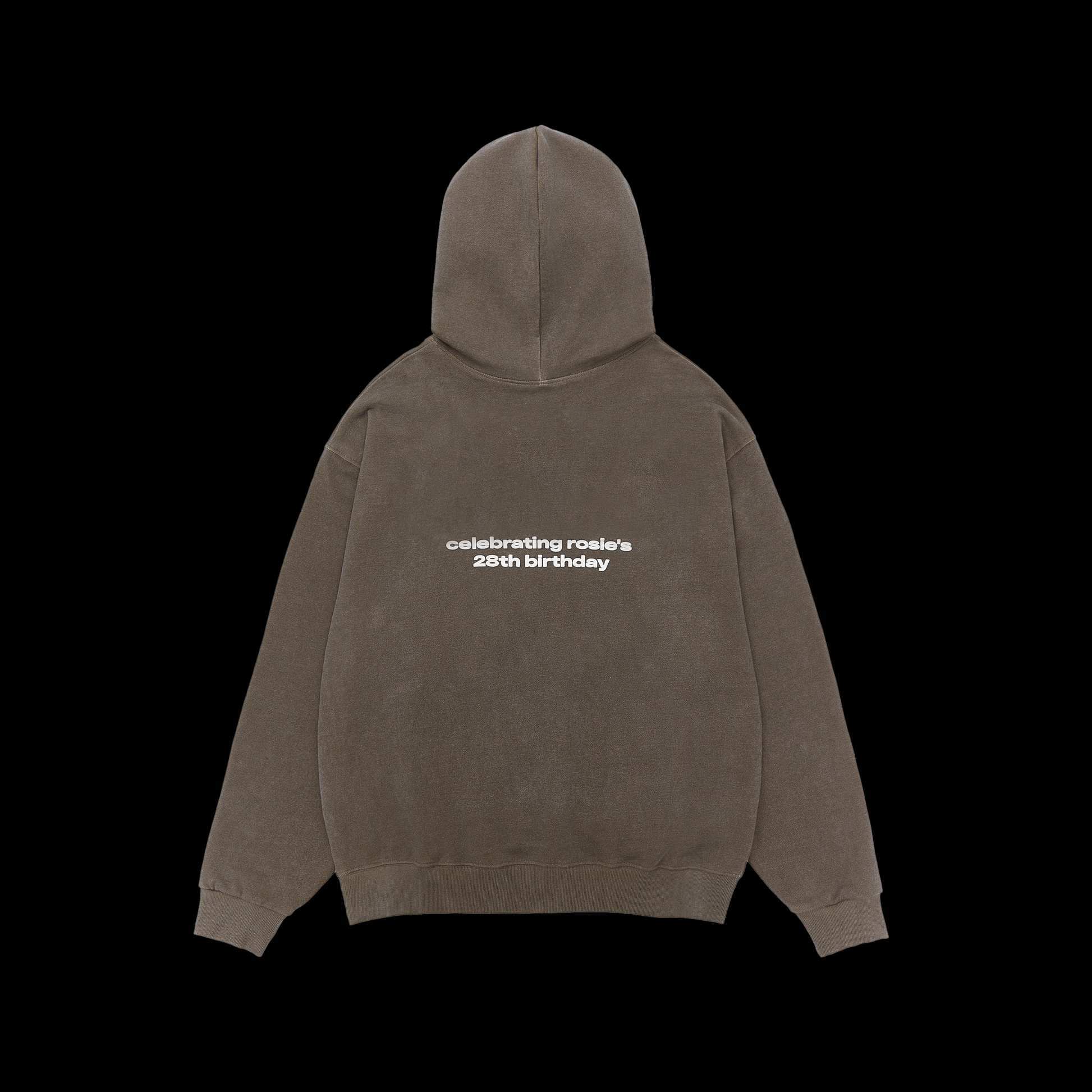 BLACKPINK ROSE ロゼ She's 28 Hoodie - Pink she's 28' hoodie (pink version) - THEBLACKLABEL Shop