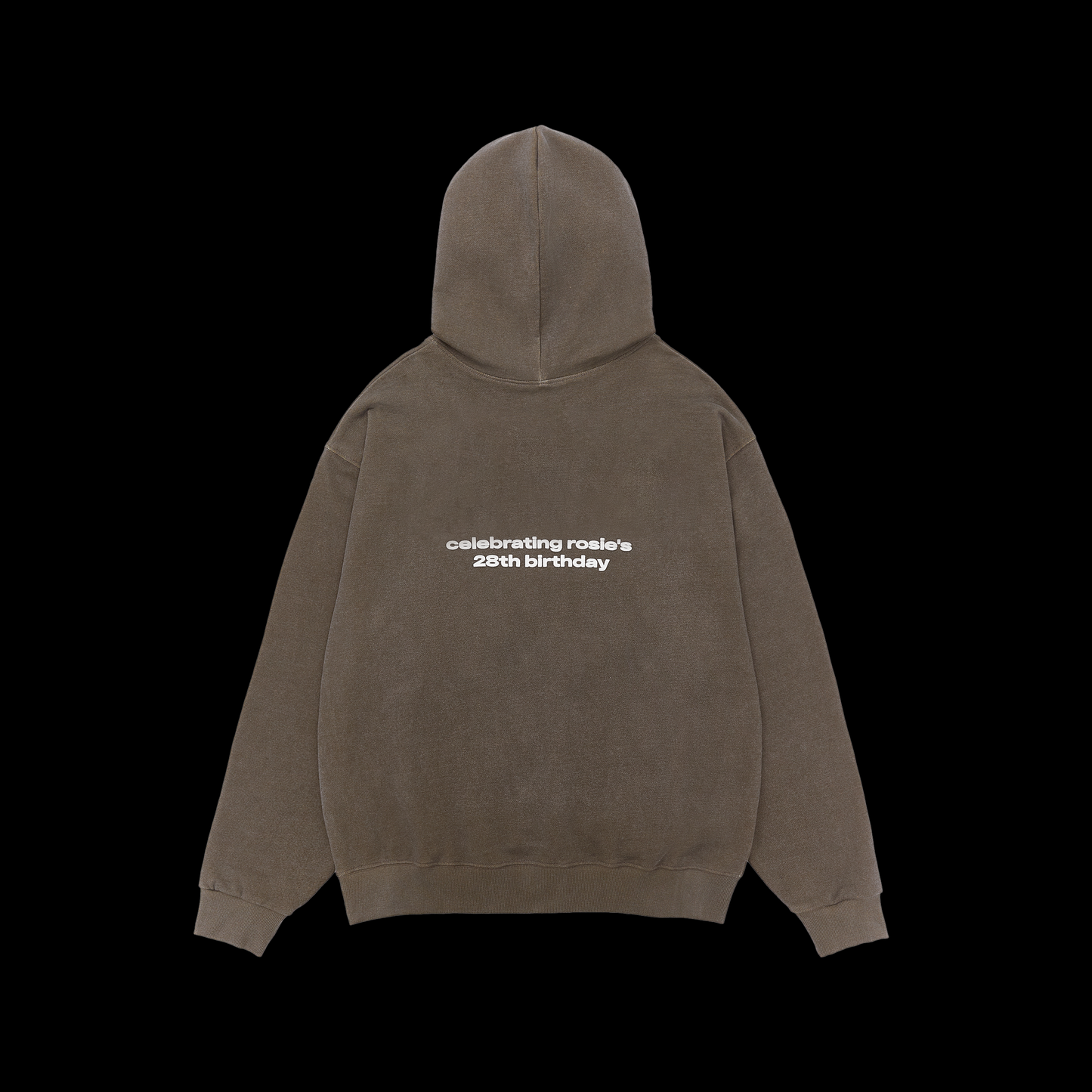 She's 28 Hoodie - Chocolate
